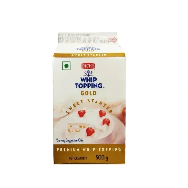 Rich  Rich Whip Topping Gold Cream 500g - 500g