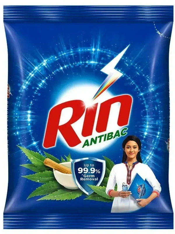 Rin Anti Bacterial Detergent Powder, 1 kg - 1 kg