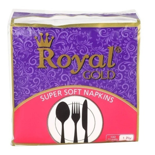 Royal Toilet Paper Gold Super Soft Napkins, 100 pulls - 100 pulls