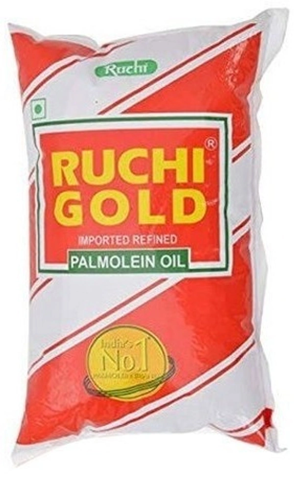 Ruchi Gold Refined Palmolein Oil, 1 ltr - 1Ltr