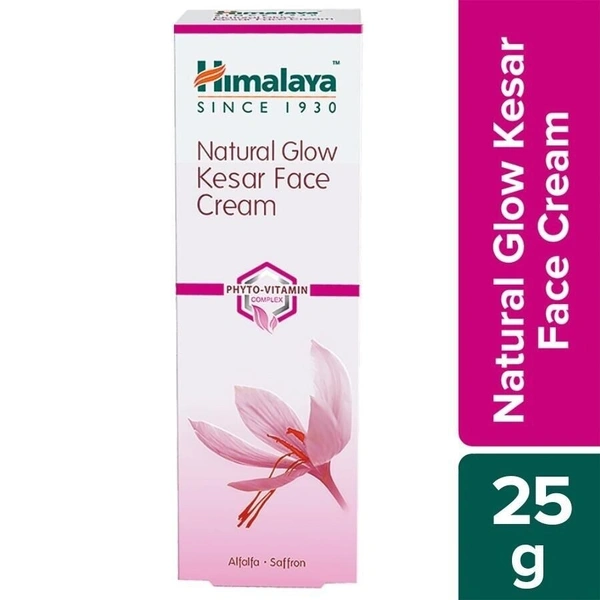 Himalaya Natural Glow Kesar Face Cream, 25g - 25g