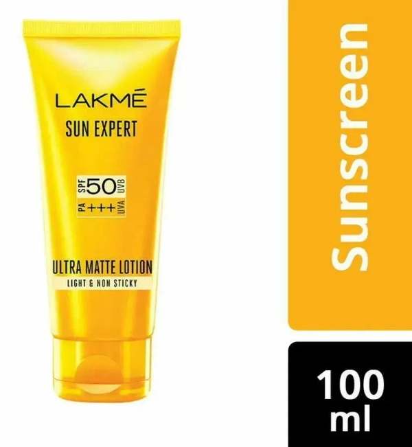 Lakme Sun Expert Umltramatte Lotion SPF, 100ml - 100ml