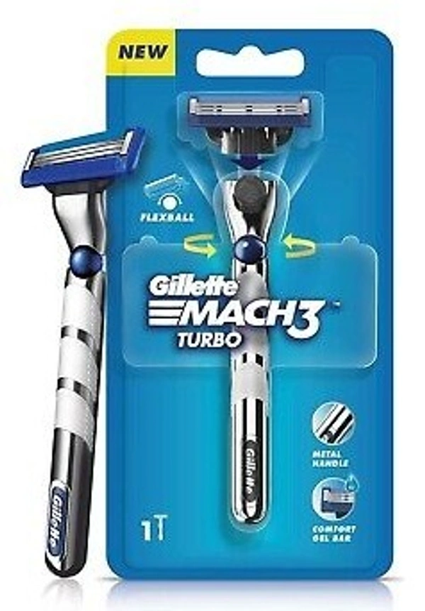 Gillette Gilette Mach Turbo Razor - 1 Pc