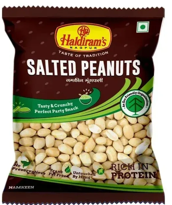 Haldiram's Indian Snacks Salted Peanuts, 200g - 200g