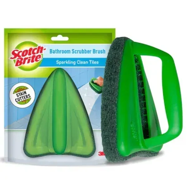 Scotch Brite Bathroom Scrubber Brush, 1 pcs - 1 pcs