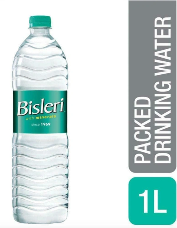 Bisleri Drinking Water With Added Minerals, 1 L - 1L
