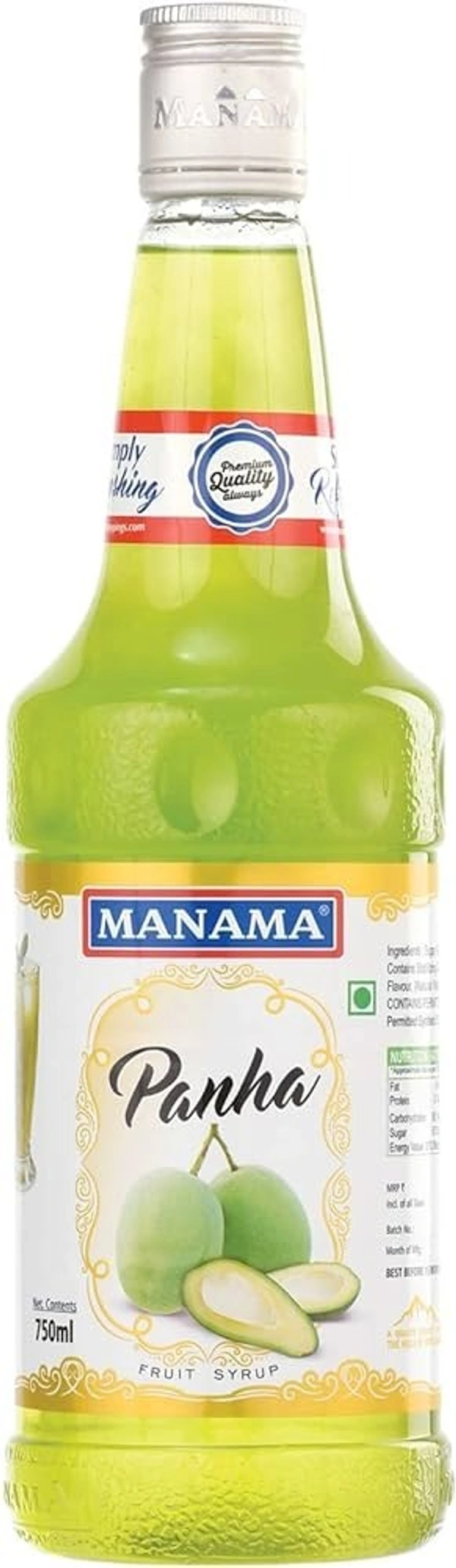 Manama Mango Panna Syrup 750ml - 750ml