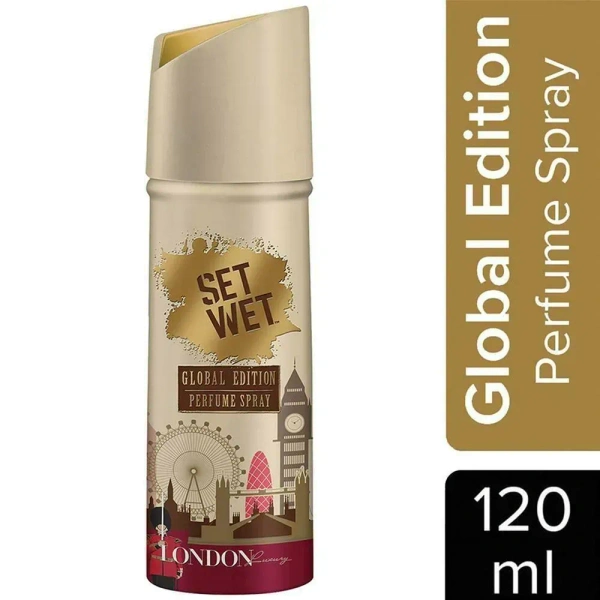 Parachute Set Wet Global Edition Perfume Spray  London Luxury, 120 ml - 120 ml