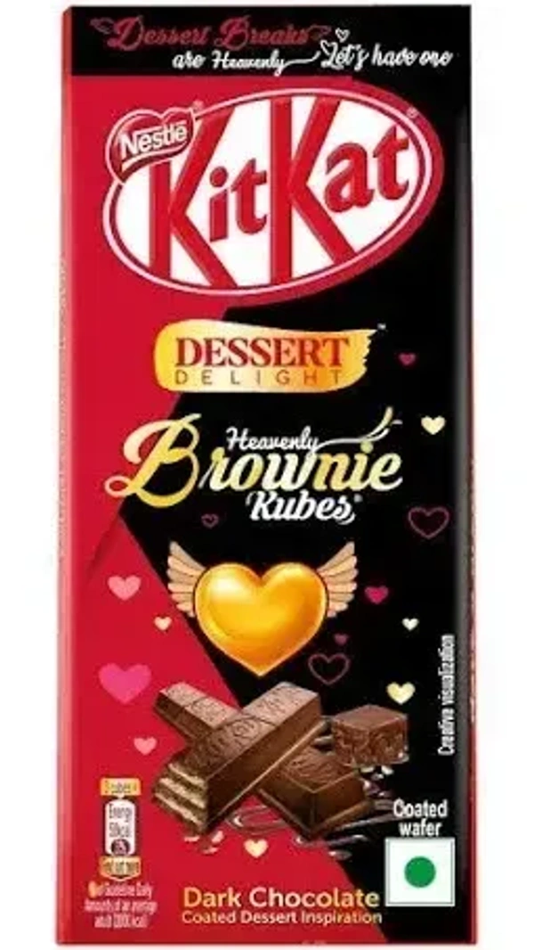 Kitkat Nestle Kitkat Dessert Delight Heavenly Brownie Kubes, 50g