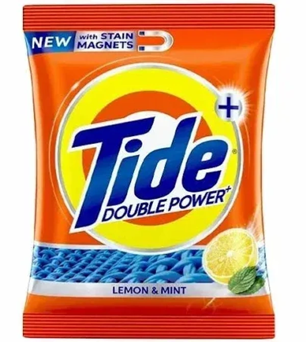 Tide Plus Double Power Detergent Powder Lemon& Mint, 95g - #REF!