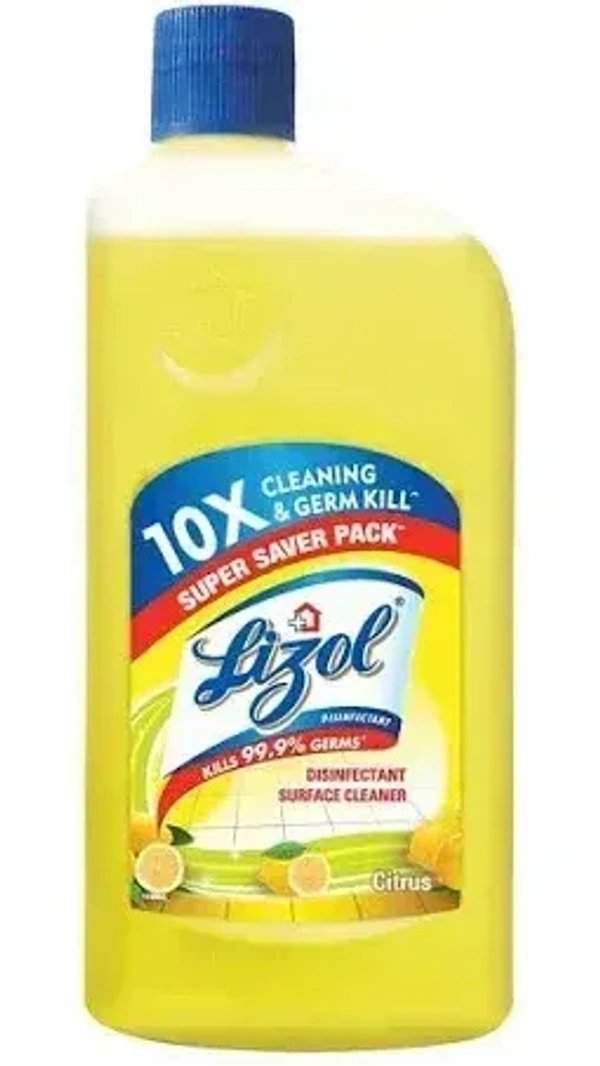 Lizol Disinfectant Surface Cleaner Citrus, 975 ml - 975 ml