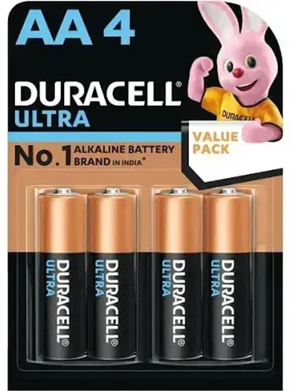 Duracell Ultra AA X 4 Battery, 1 pcs - 1 pcs