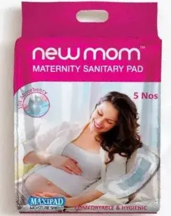 New Mom Disposable Maternity Pad (5 pads), 5 pads - 5 pads