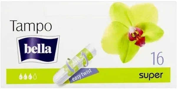 Bella Tampo Super Plus Carton, 16 pcs - 16 pcs