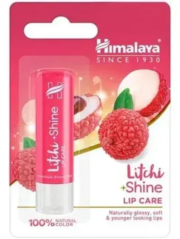 Himalaya Litchi Shine Lip Care, 4.5g - 4.5g