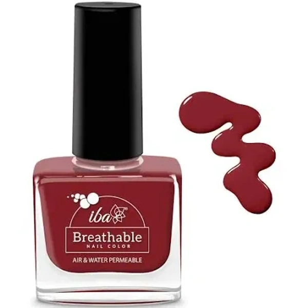 Iba Breathable Nail Color B08 Very Berry, 9 ml - 9 ml