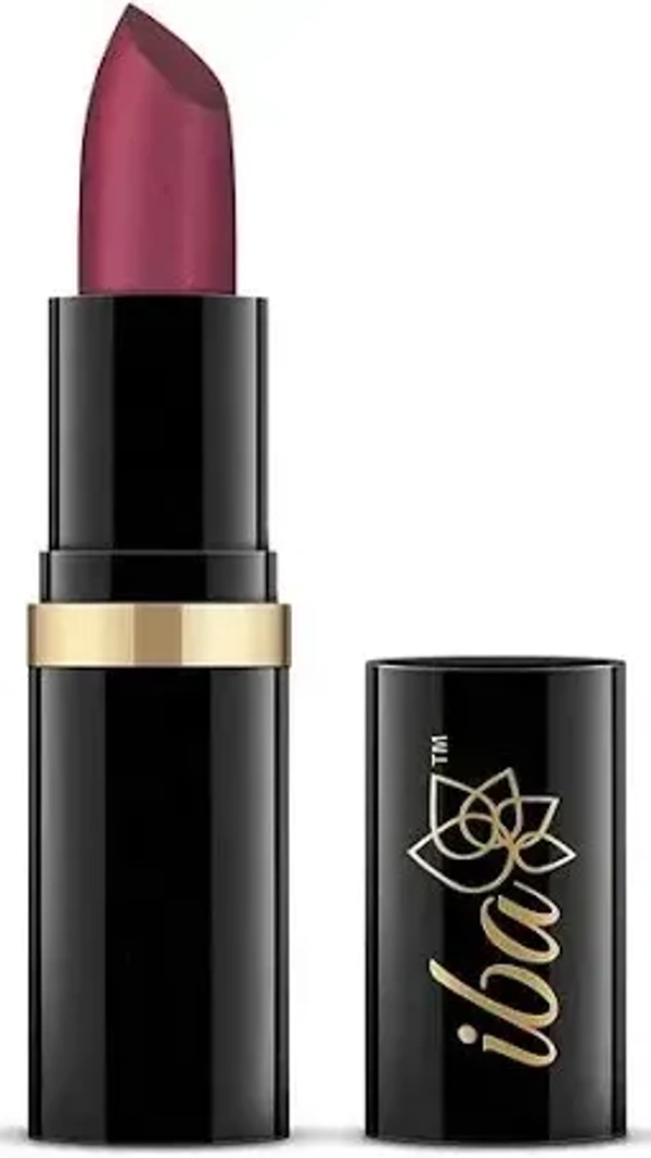 Iba PureLips Moisturizing Lipstick Shade A10 PlumPure, 4g - 4g