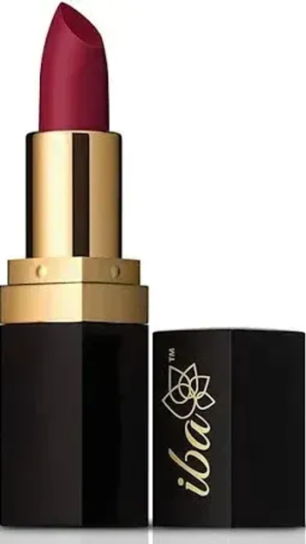 Iba PureLips Long Stay Matte Lipstick M04 Wild Magenta, 4g - 4g