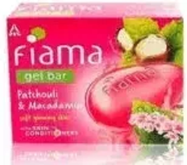 Fiama Patchouli& Macadamia Bathing Gel Bar, 75g - 75g