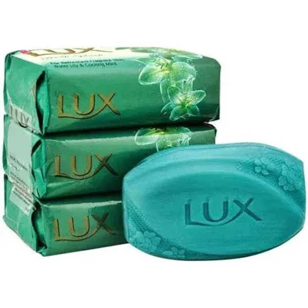 Lux Fresh Splash Water Lily Cooling Mint Bathing Soap  3X150g, 450g
