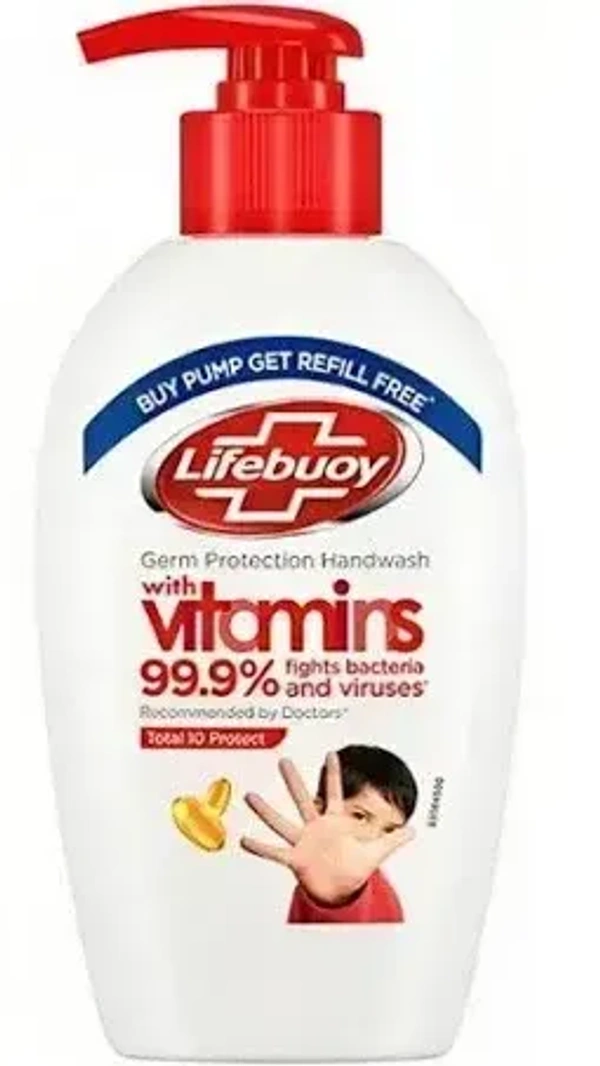 Lifebuoy Nature Hand Wash Bottle, 190 ml