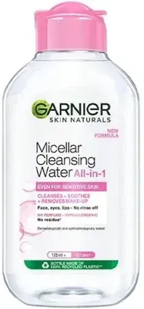 Garnier Skin Naturals Micellar Cleansing Water, 125 ml - 125 ml