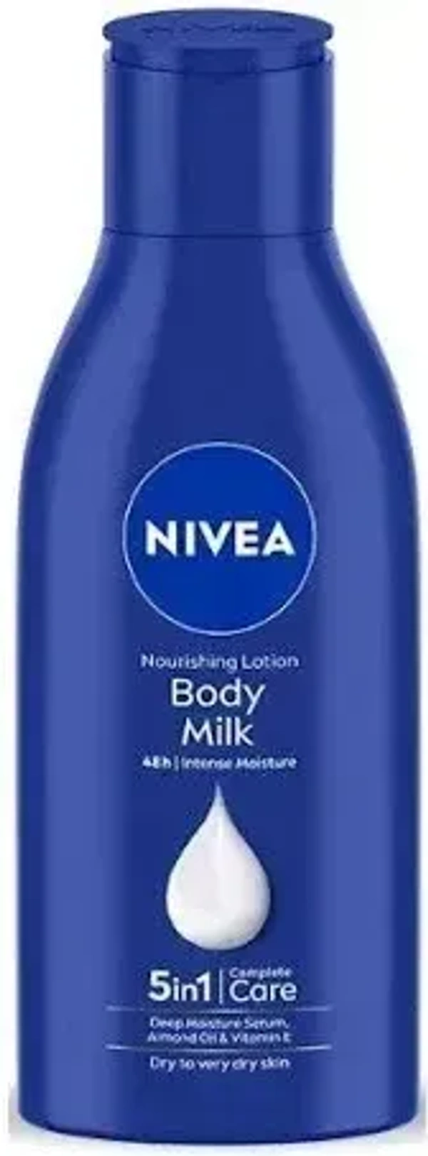 Nivea Nourishing Lotion Body Milk Deep Moisture Serum, 400 ml - 400 ml