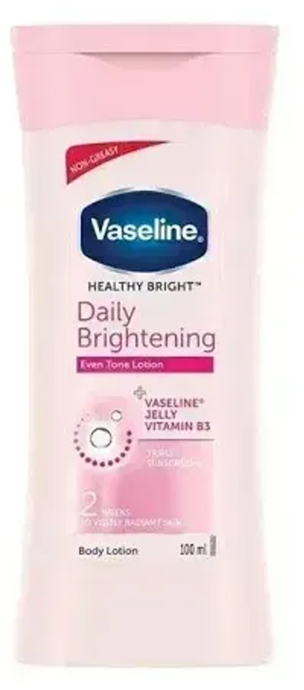 Vaseline Healthy Bright Daily Brightening Body Lotion, 100 ml - 100 ml