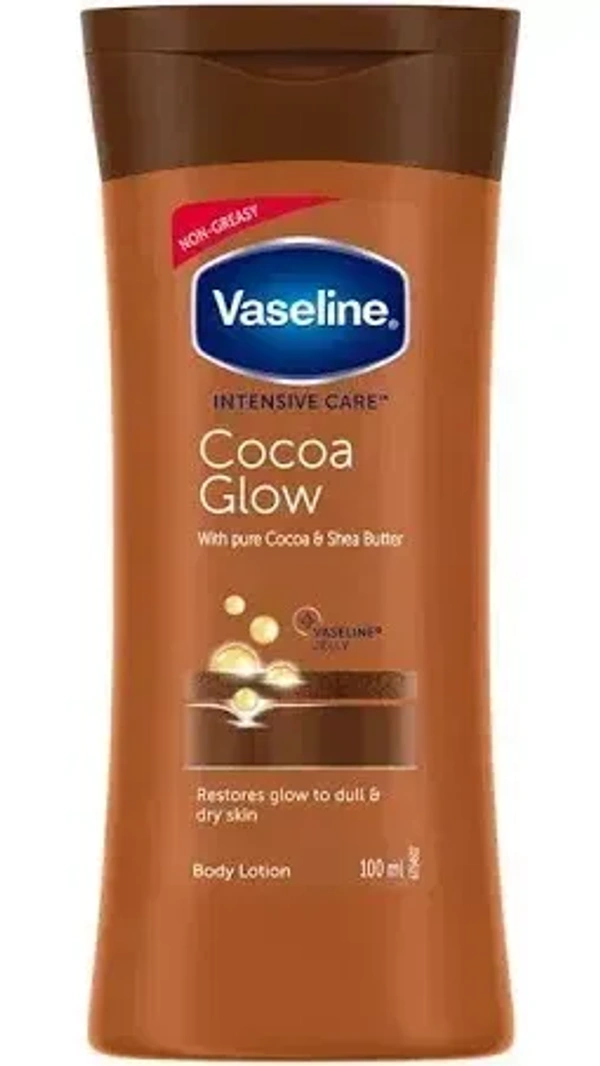 Vaseline Intensive Care Cocoa Glow Body Lotion, 100 ml - 100 ml