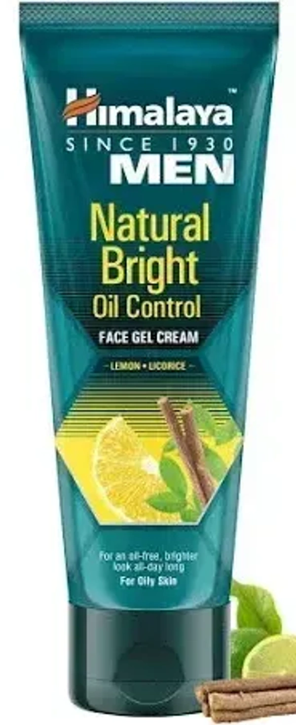 Himalaya Men Face Gel Cream Oil Control Natural Bright 25g - 25g