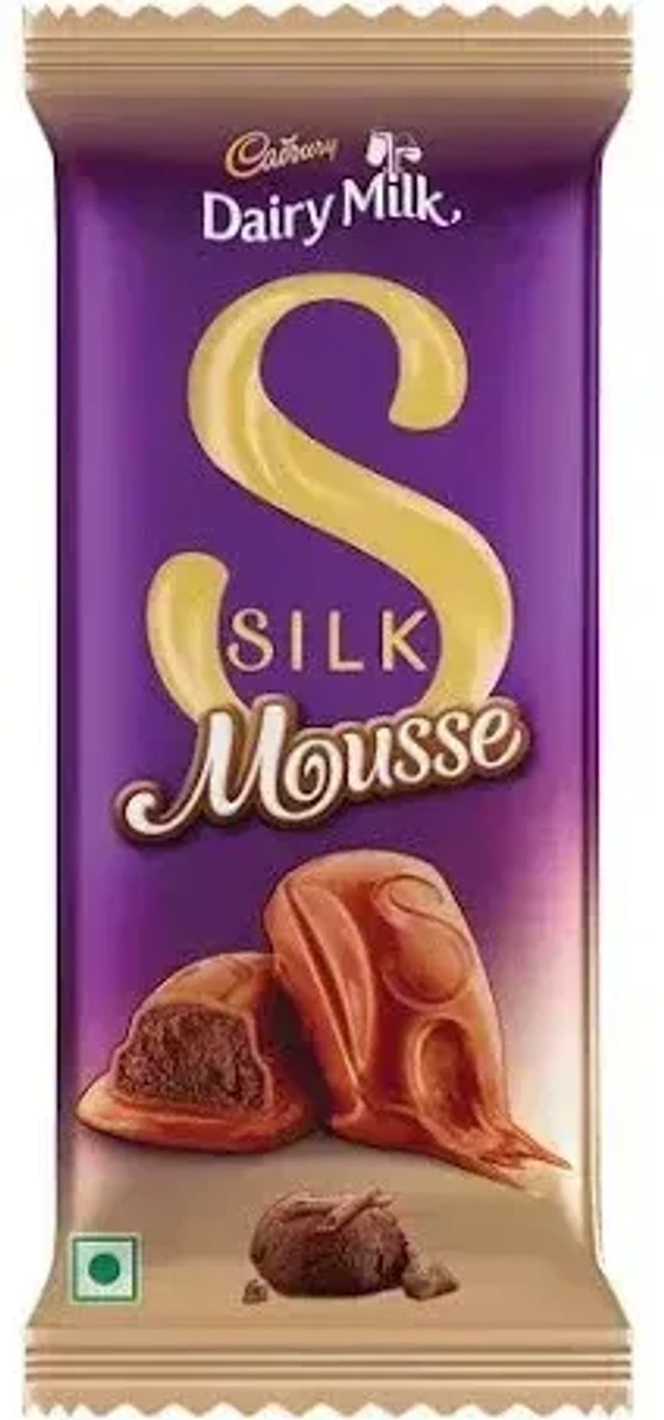 Dairy Milk Cadbury Dairy Milk Silk Chocolate Bar Mousse, 116g
