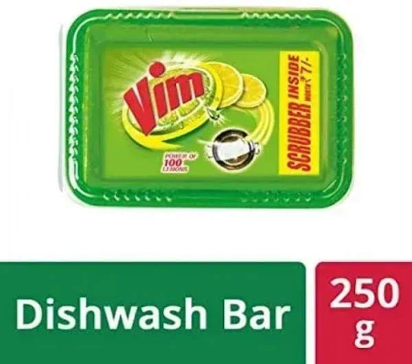 Vim Dishwash Bar Tub, 250g - 250g
