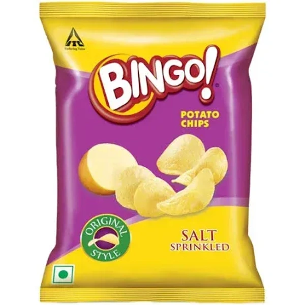 Bingo Salted Potato Chips, 52g - 52g
