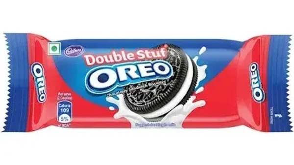 Oreo Cadbury Oreo Double Stuf Cr�me Vanilla Biscuit, 60g