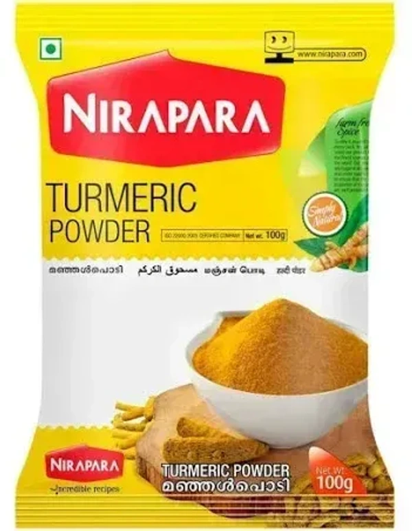 Nirapara Turmeric Powder Pouch, 100g - 100g