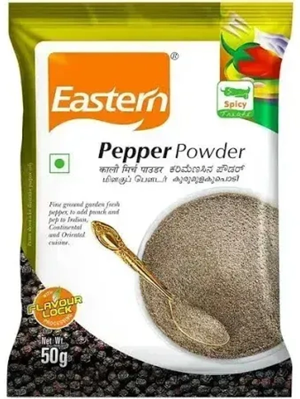 Eastern Black Pepper Powder Pouch, 50g - 50g