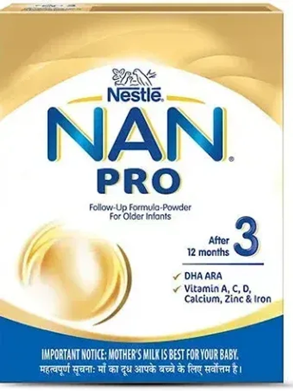 Nestle Nan Pro After 3 Months Pack, 400g - 400g