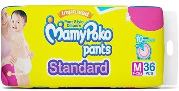 Mamy Poko MamyPoko Pants Standard Medium, 36 pants