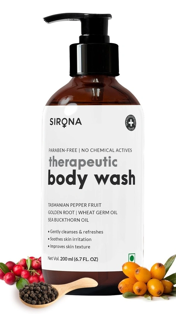 Sirona Natural Anti Fungal Therapeutic Body Wash, 200 ml - 200 ml