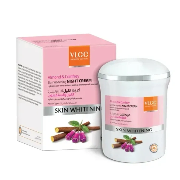 VLCC Snigdha Skin Night Cream Whitening, 50g - 50g