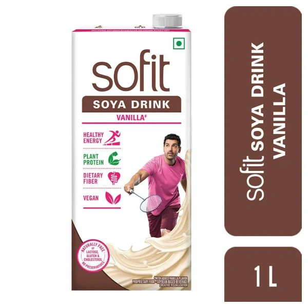 Sofit Soya Milk Vanila - 1 ltr