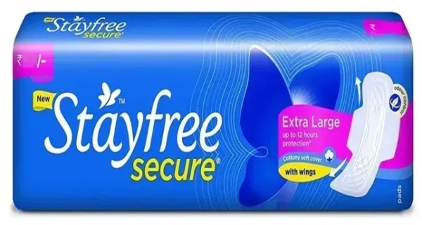 StayFree Stayfree Secure Exta Large Ultra Thin With Wings, 6 pads - 6 pads
