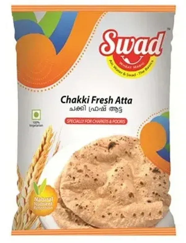 Swad Fresh Atta, 1 kg - 1kg
