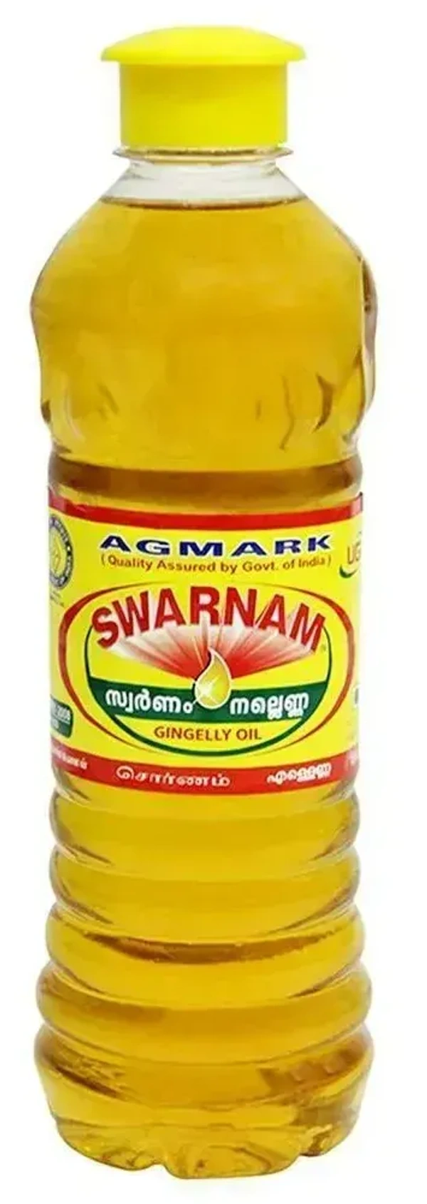 Swarnam Agmark Gingelly Oil Bottle, 500 ml - 500ml