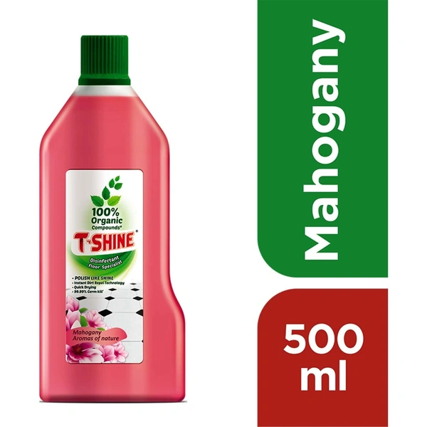T-Shine Disinfectant Floor Specialist Mahogany, 500ml - 500ml