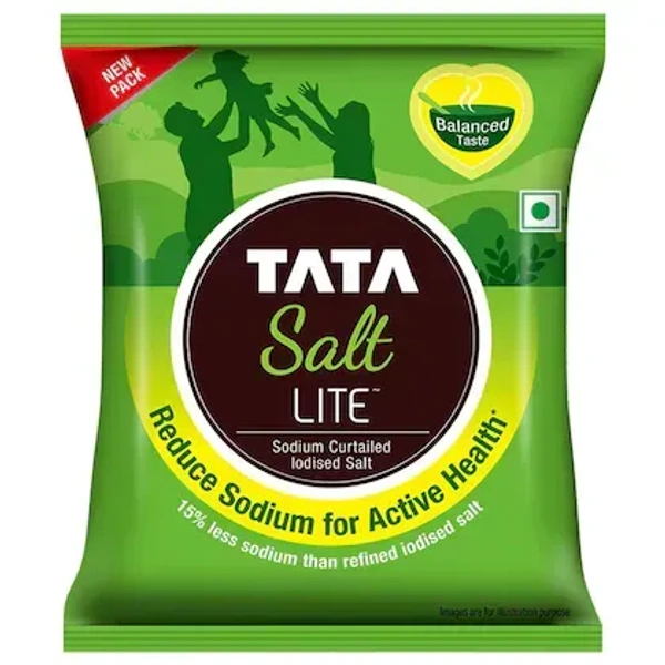 Tata Salt Lite (Low Sodium Iodised), 1 kg - 1 Kg