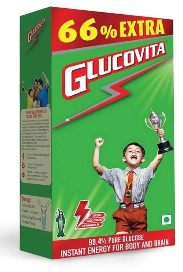Glucovita Glucose Instant Energy Powder, 125g - 125  g