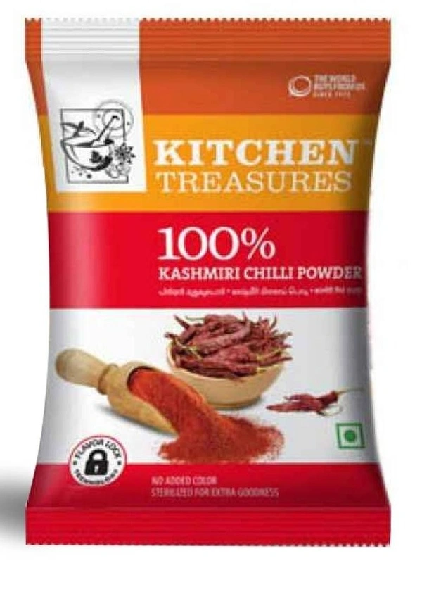 Kitchen Treasures Kashmiri Chilli Powder, 100g - 100g