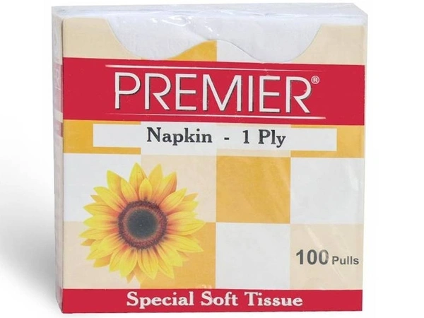 Premier Napkin 1 Ply 100 Pulls, 1 pcs - 1 pcs