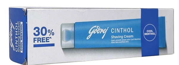 Godrej Cinthol Cream Cool Menthol Shaving, 78g - 78g